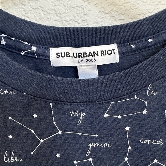 Sub_Urban Riot Navy Constellation Tee - Picture 2 of 4